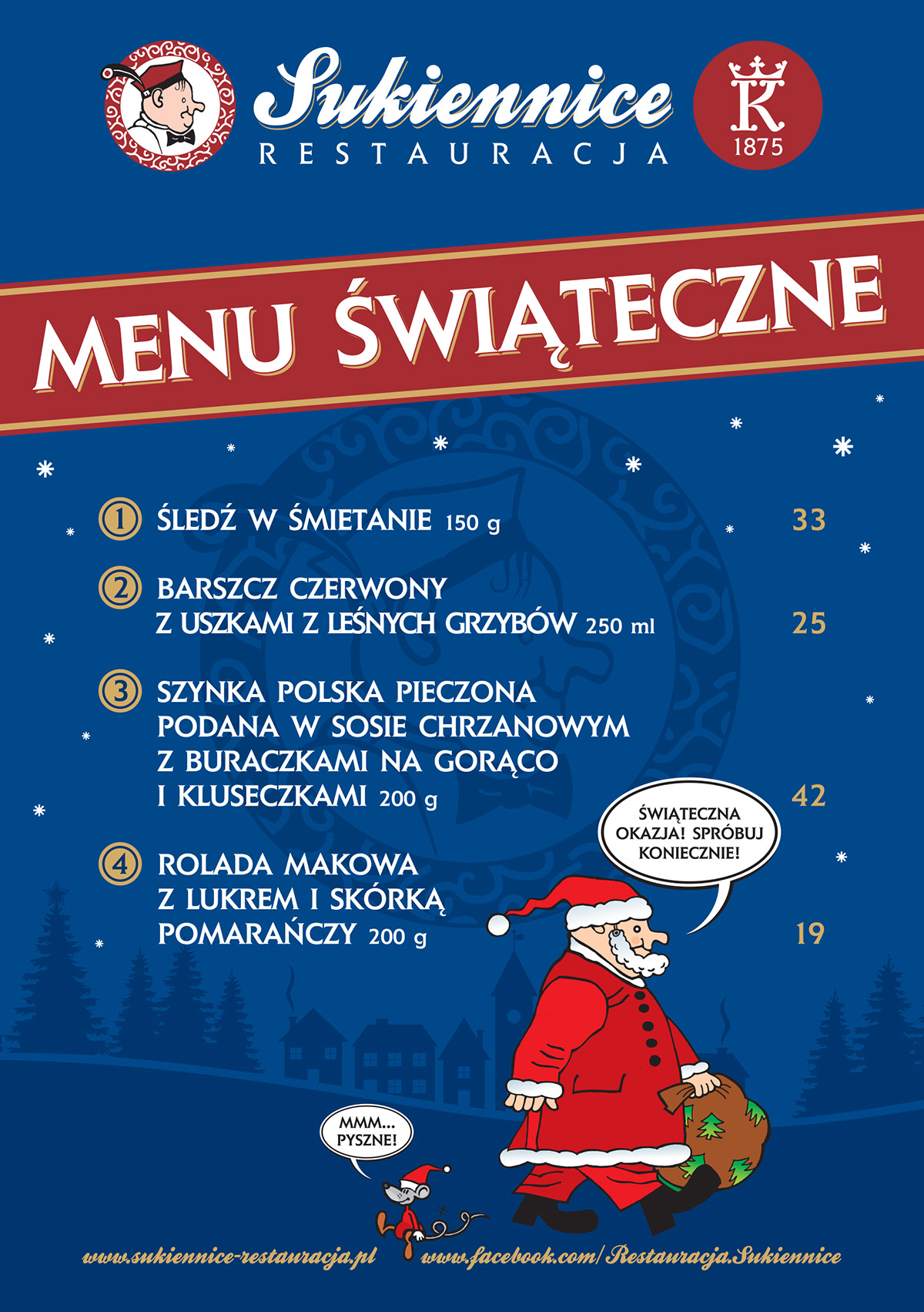 MENU ŚWIĄTECZNE